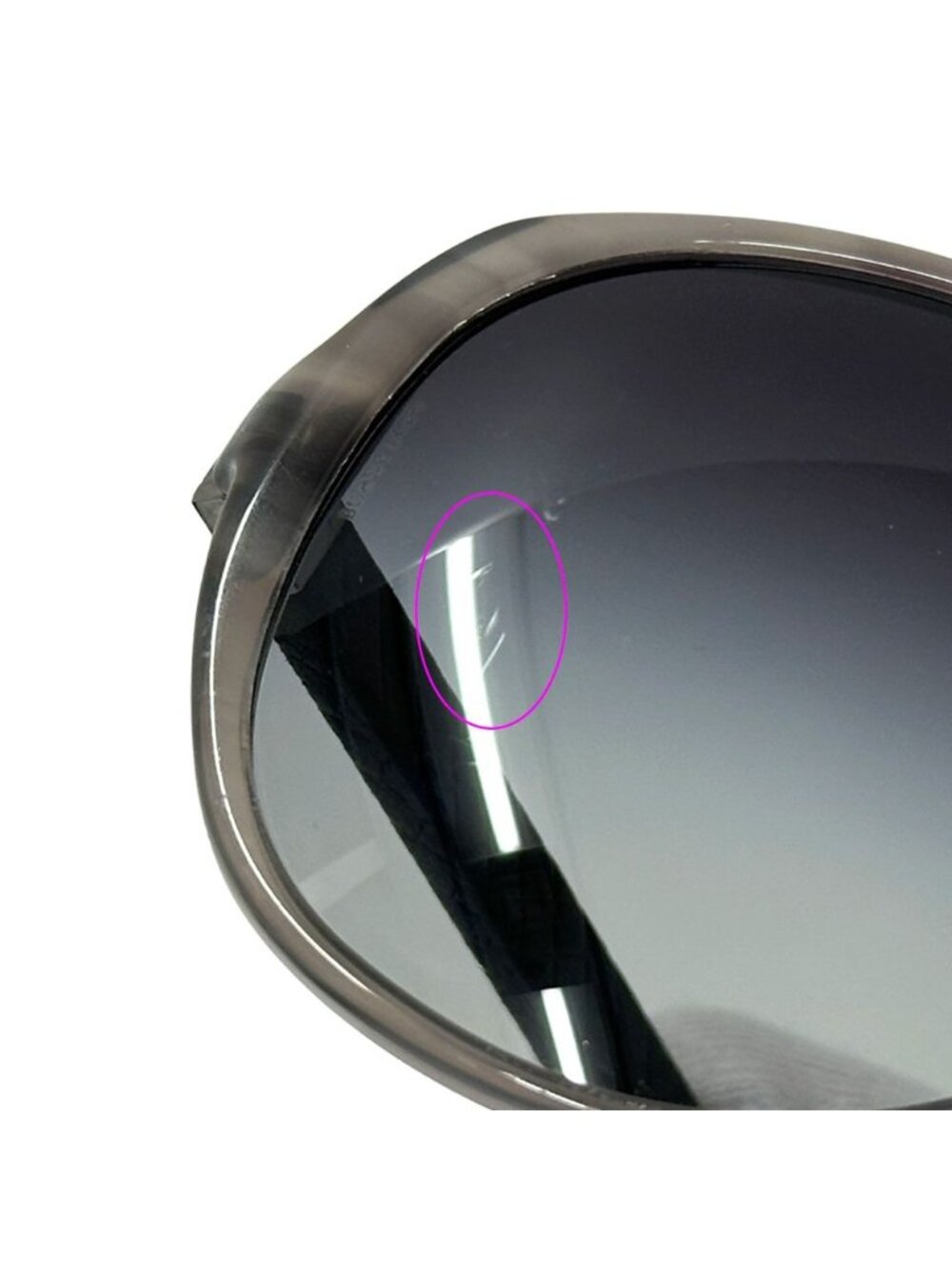 Chanel Sunglasses CC Logo Quilted Gray Black Eyewear - Picture 13 of 15
